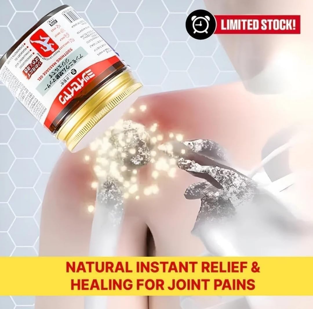 Japanese Instant Pain Relief Soothing Massage Gel (BUY 1 GET 1 FREE)